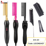 Hot Comb Hair Straightener