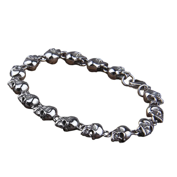 Skull Chain Bracelet