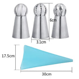 4pcs Silicone Cake Decorating Set