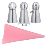 4pcs Silicone Cake Decorating Set