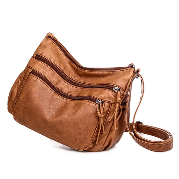 Soft Leather Shoulder Bag