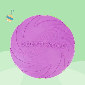 1pcs Rubber Flying Disc