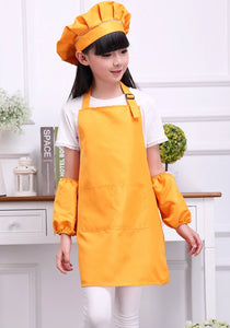 4 pcs/set Children Cooking Baking Apron