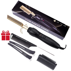 Hot Comb Hair Straightener