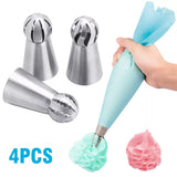 4pcs Silicone Cake Decorating Set