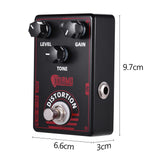 High Gain Distortion Guitar Effect Pedal