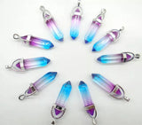 24pcs Quartz Crystal DIY Jewelry