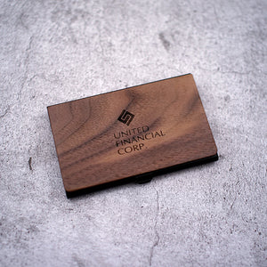 Wood Business Card Case