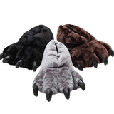 Indoor Furry Bear Slippers