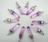 24pcs Quartz Crystal DIY Jewelry