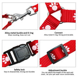 Adjustable Dog Harness w/ Leash