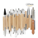 22pcs Pottery Carving Tool Set