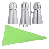 4pcs Silicone Cake Decorating Set