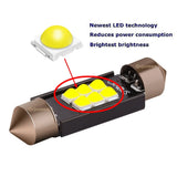 4pcs LED Auto Interior Dome Lamp