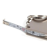 Stainless Steel Key Ring Tape Measure