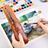 3 PCS Watercolor Paint Brushes