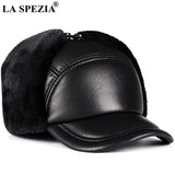 Genuine Sheepskin Bomber Hat