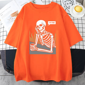 Skeletons Meditating T-Shirts