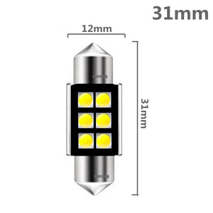 4pcs LED Auto Interior Dome Lamp