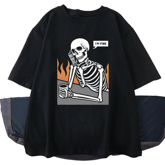 Skeletons Meditating T-Shirts