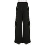 Baggy High Waist Techpants