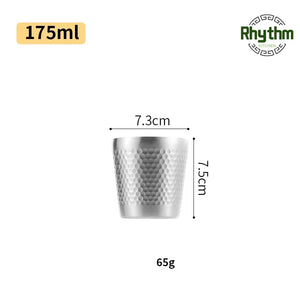 Double-Wall Keep Cold Stainless Steel Mug