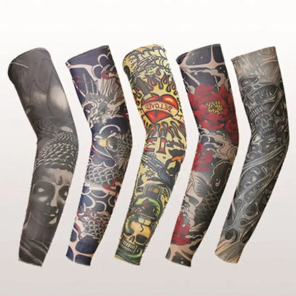 2Pcs Stretch Nylon Tattoo Sleeves