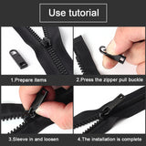 5/10pc DIY Replacement Zipper