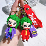 Anime Batman and Joker Keychain