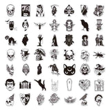 10/30/50/100pcs Horror Skull Vinal Stickers