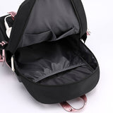 USB Port Canvas Backpack