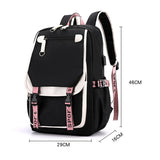 USB Port Canvas Backpack