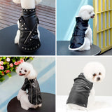 Leather Dog Jacket