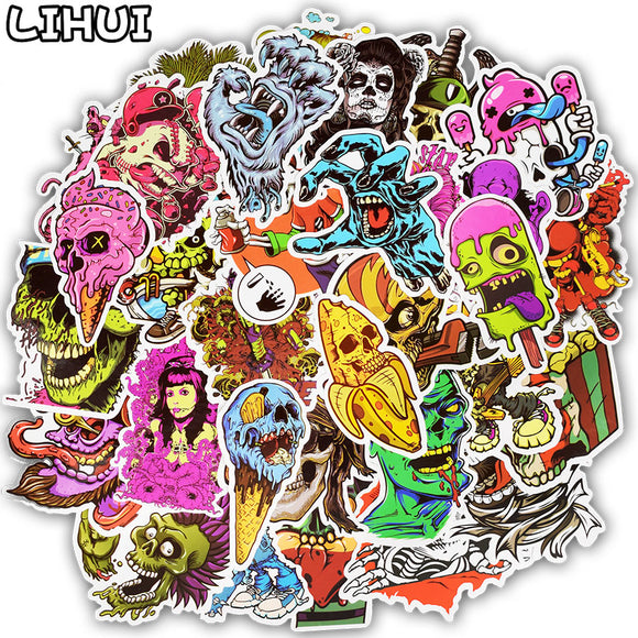 50pcs Full Color PVC Stickers